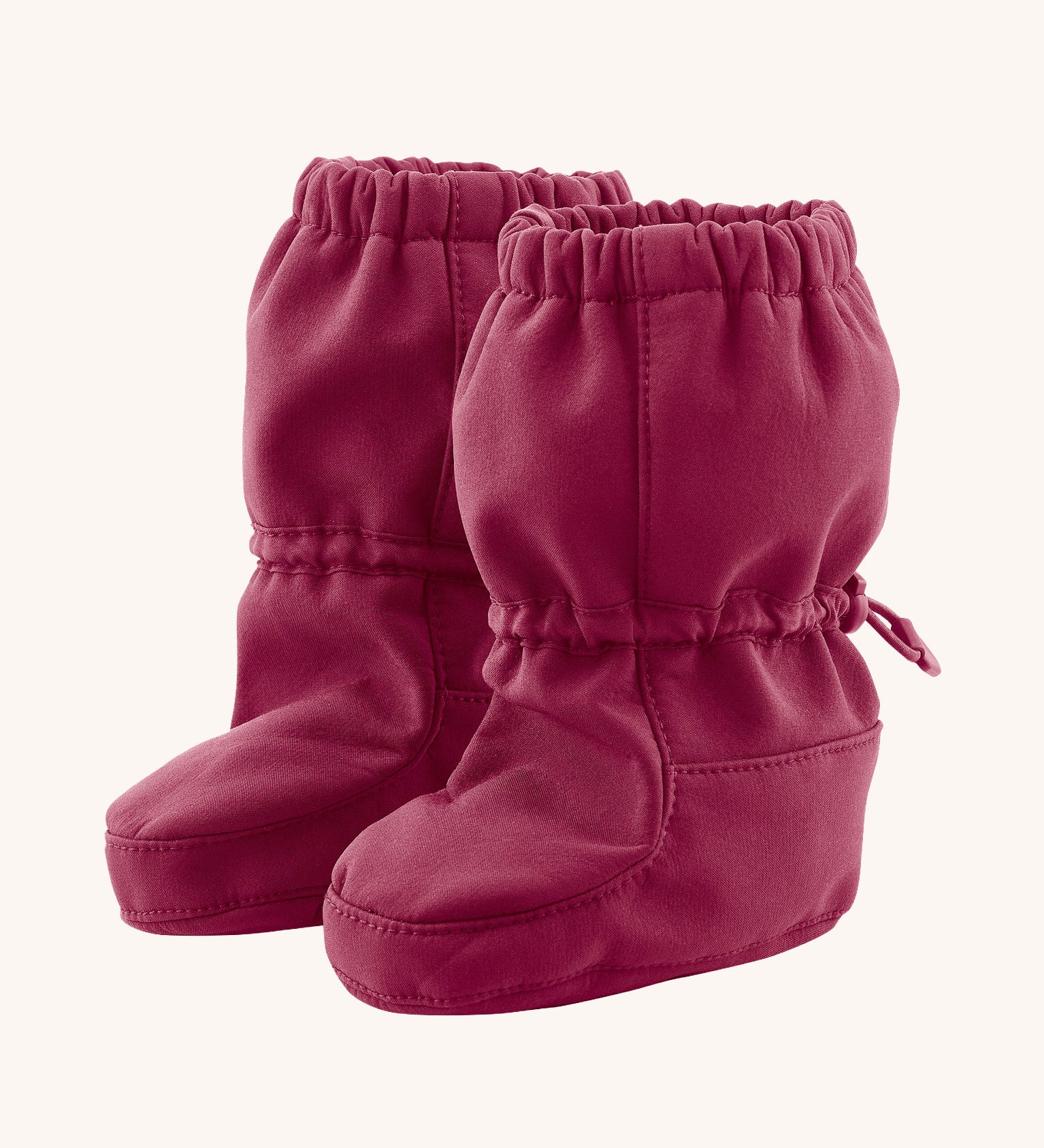 Mamalila baby allrounder winter booties in berry pink colour available at Babipur.