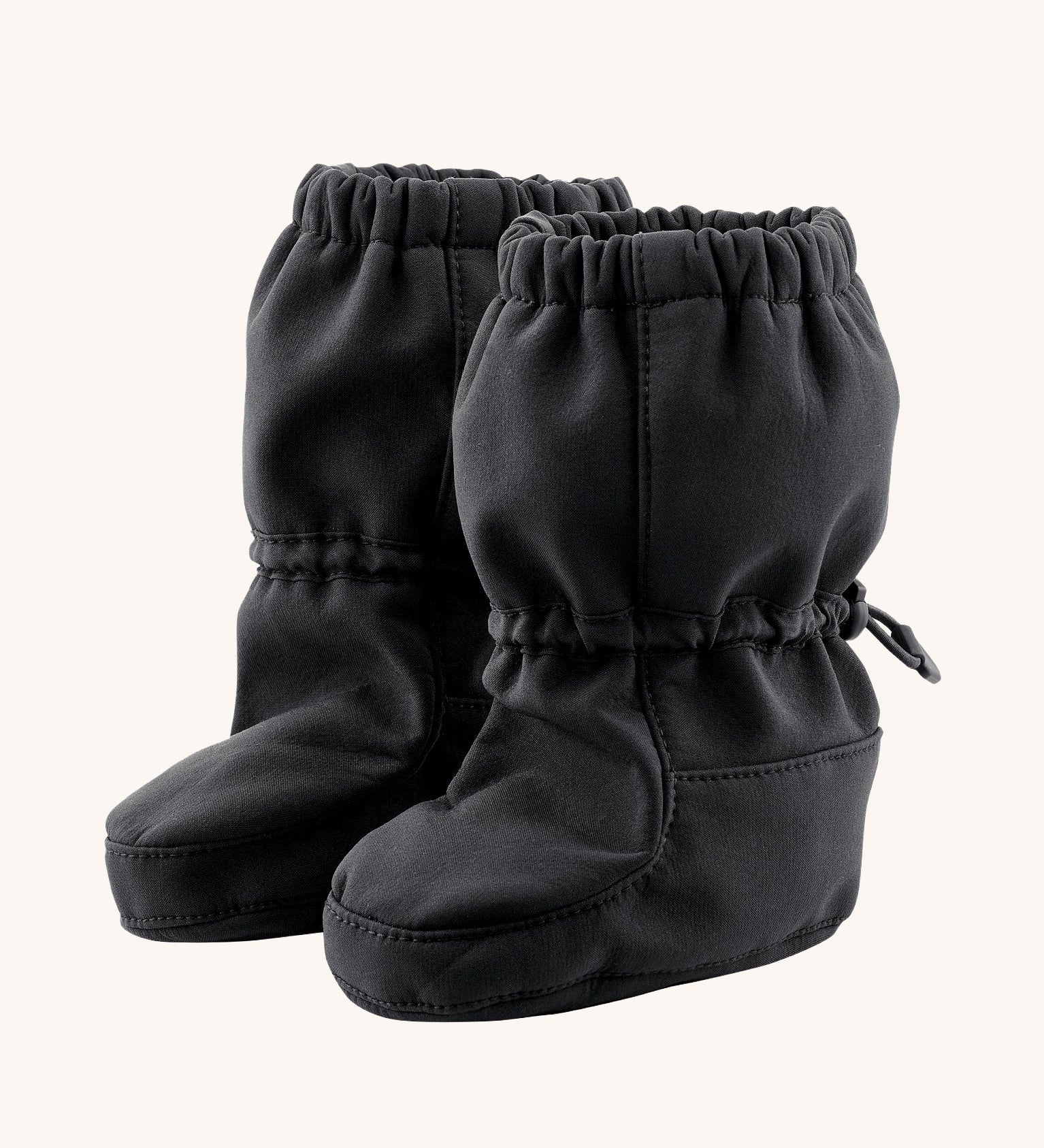 Mamalila baby allrounder winter booties in black colour available at Babipur.