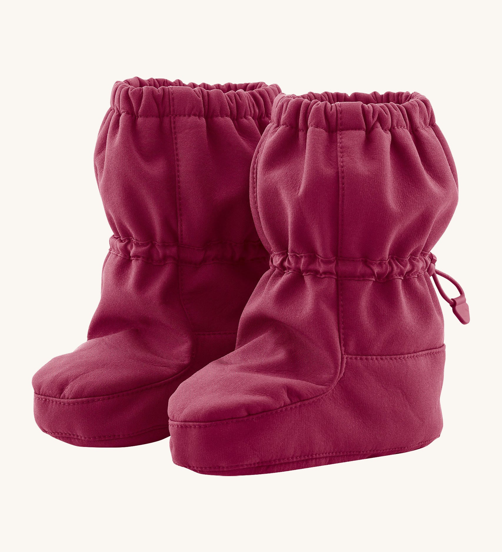 Mamalila  toddler allrounder winter booties in the berry pink colour available at Babipur.