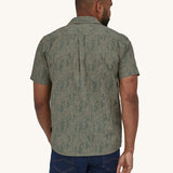 Patagonia Men's Go To Shirt - High Hopes Geo / Salamander Green