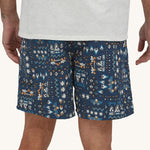  multifunctional 100% recycled nylon Patagonia Baggies™ Shorts with a loose cut and longer leg