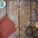 Mercurius synthetic cow hair flat paintbrush 6mm.