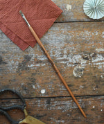 Mercurius synthetic cow hair flat paintbrush 6mm.