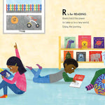 Pages of the My Mindful A to Zen kids book open on a white background
