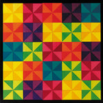 Naef Mosaik 100 Pieces organised in a geometric pattern
