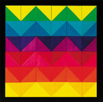 Naef Mosaik 32 Pieces organised in a geometric chevron pattern