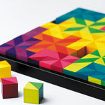 Naef Mosaik 32 Pieces laid out on a white background