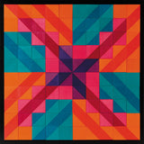 Naef Mosaik 100 Pieces organised in a geometric pattern