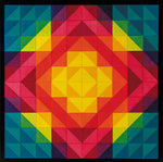 Naef Mosaik 100 Pieces organised in a geometric pattern