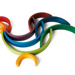 being used as a xylophone on a white background.