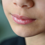 Close up of a child's lip wearing the Namaki child friendly lip balm