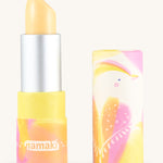 Namaki child friendly lip balm pictured with lid off 