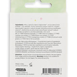 Back of the Namaki Natural Eyeshadows Palette - Spring packet 