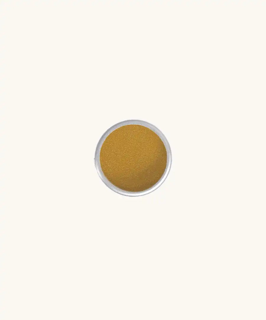 Namaki Face Paint 6g Jar in golden yellow.