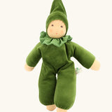 Nanchen Nani Waldorf Doll in Forest Green.