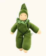 Nanchen Nani Waldorf Doll in Forest Green.