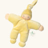 Nanchen Pimpel Waldorf Doll in butter yellow.