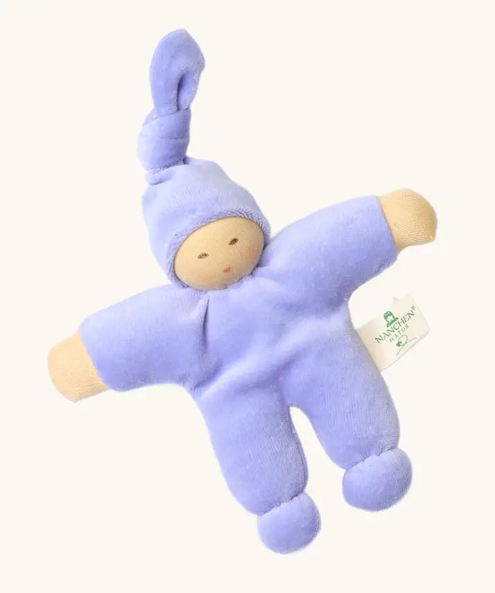Nanchen Natur Pimpel Waldorf Doll Lavender.