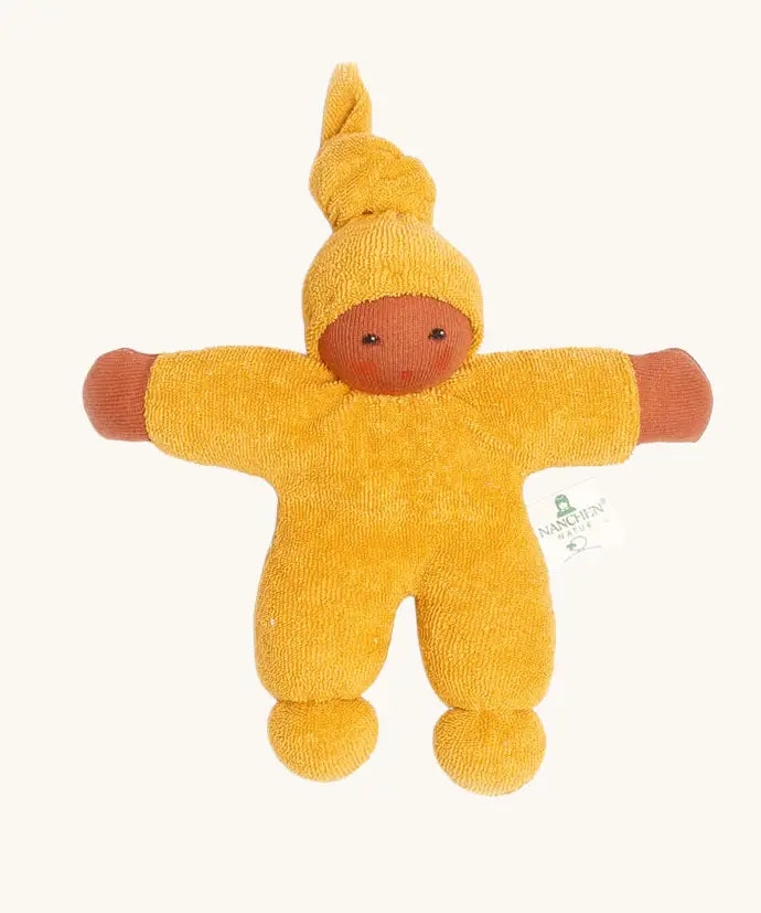 Nanchen Pimpel Waldorf Doll in Yellow Gold.