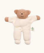 Nanchen Teddy Bear Rattle organic baby toy.