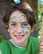 Close up of girl's face