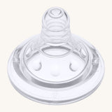 The Lola & Lykke Nipple Teats 2-Pack at a top angle showing the design of the teat