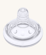 The Lola & Lykke Nipple Teats 2-Pack at a top angle showing the design of the teat