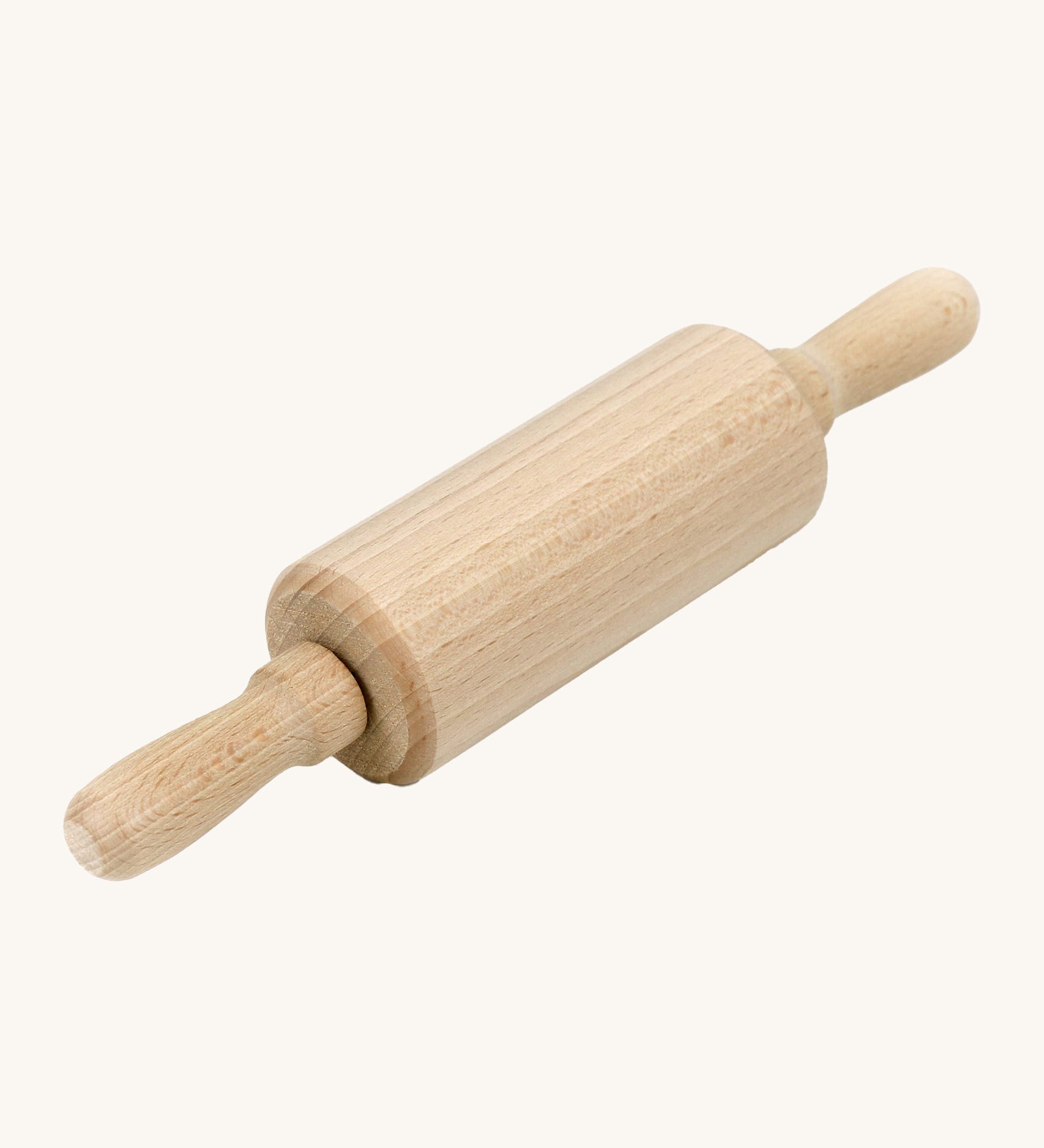 Neogrun wooden rolling pin. Features handles on each side for easy handling