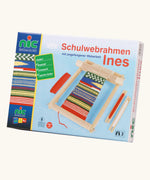 Nic Ines Weaving Frame set in it's box with design ideas on the front.