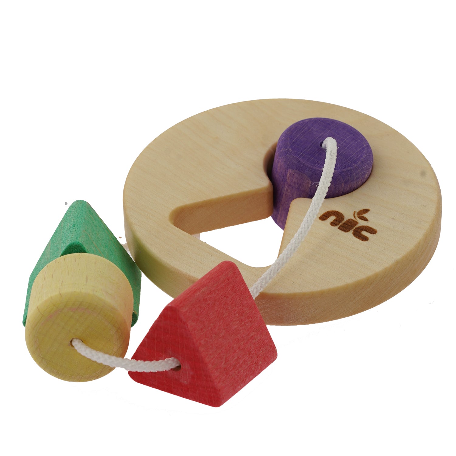 Nic Wooden Threaded Shape Sorter – Babipur