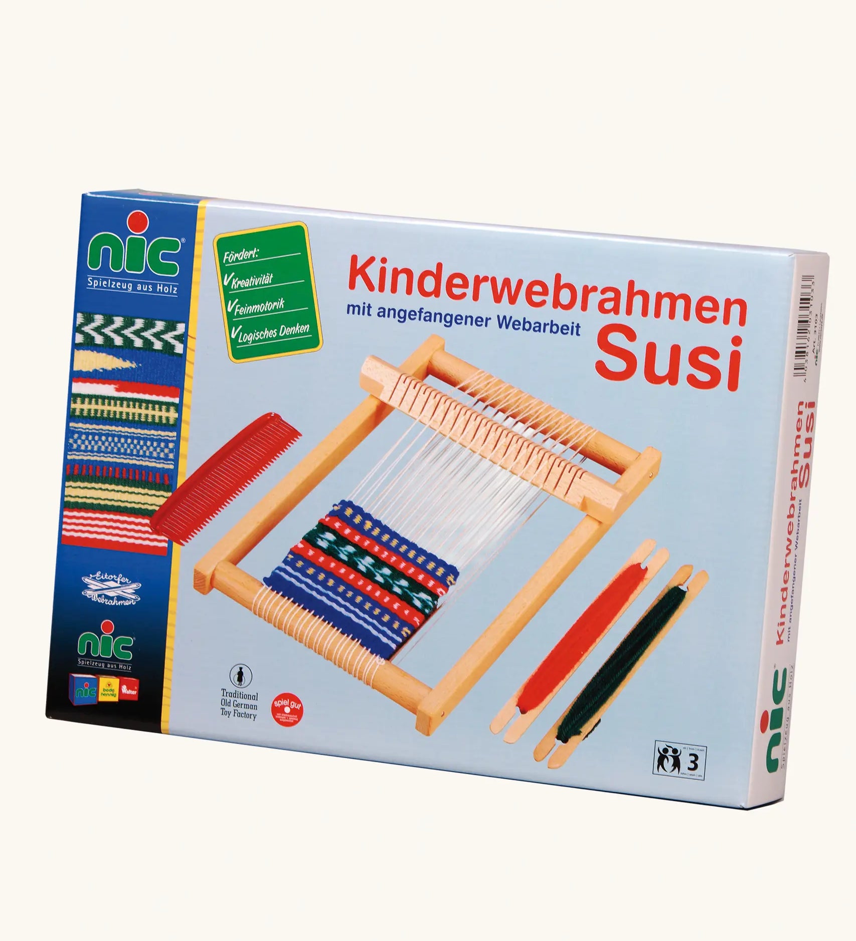Nic Wooden Susi Weaving Frame in the box.