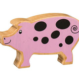 Lanka Kade Cochon tacheté rose