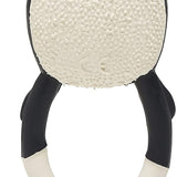 Back of the Lanco Nui the Penguin Teether showing the textured surface