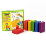OkoNorm Beeswax Crayon Blocks - 6 Colours
