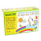 OkoNorm Finger Paints - 6 Unicorn Colours