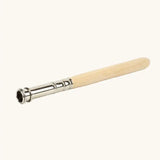 OkoNorm pencil extender with wooden base and metal top.
