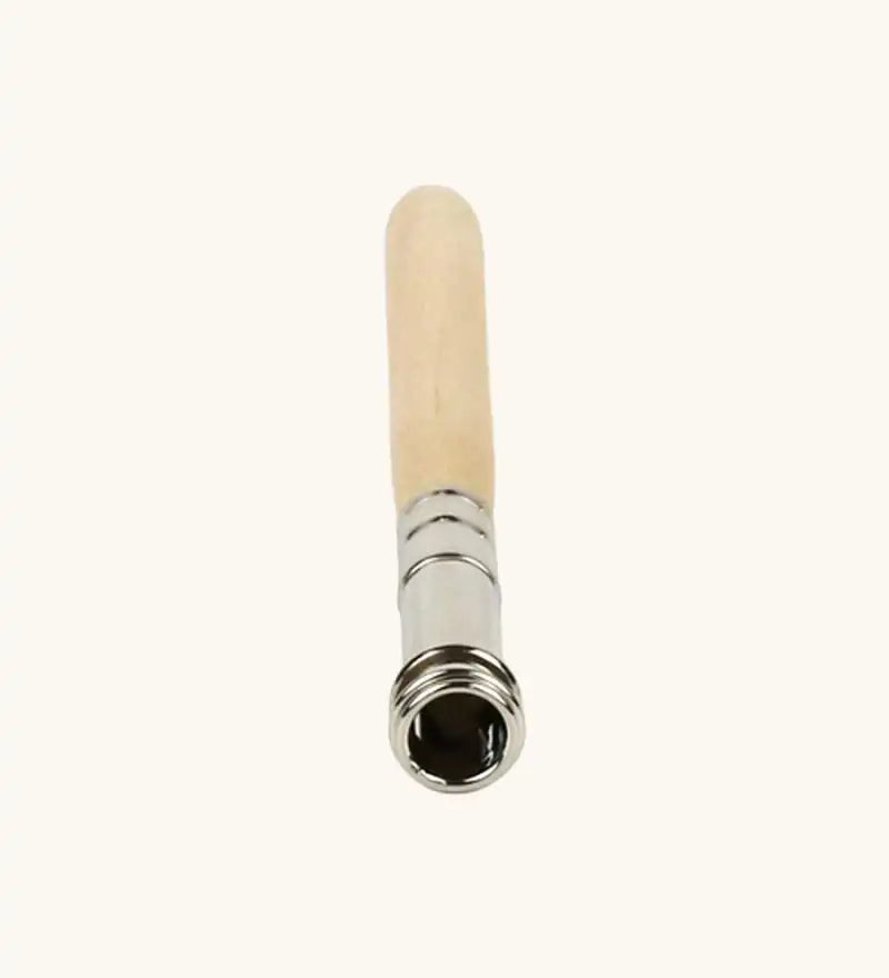 OkoNorm pencil extender with wooden base and metal top.