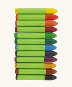OkoNorm 12 beeswax crayons in a mix of colours. 