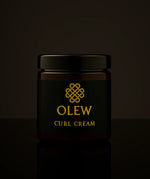 Olew Naturally Nourishing Curl Defining Cream 180ml jar available at Babipur, vegan haircare which is SLS and Paraben Free 