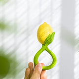 A collection of six Oli & Carol Teether toys pictured on a plain background