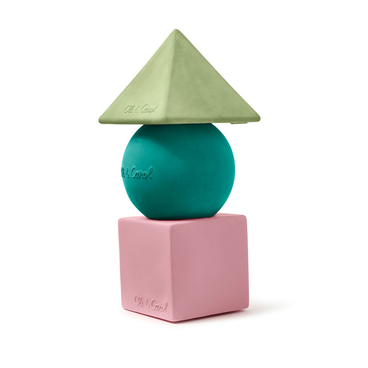 Oli & Carol X Bauhaus Movement Natural Rubber Geometric Figures Pastel ...