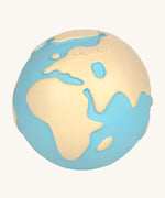 The Oli & Carol Earthy The World Ball on a plain background. 