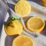 Oli & Carol John Lemon natural rubber teether