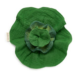 Oli & Carol mini Kendall the Kale baby teething and comforter toy on a white background