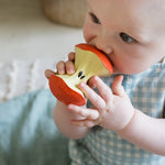 Oli & Carol Pepa the Apple natural rubber teether