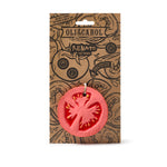 Oli & Carol Renato The Tomato on cardboard backing pictured on a plain white background