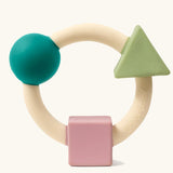 Oli & Carol X Bauhaus Movement Teething Ring Pastel Colours