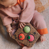 Oli & Carol Baby Sensory Balls - Veggie Salad
