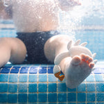 The three Oli and Carol aquatic themed bath toys from the Big Stuffed collaboration collection.