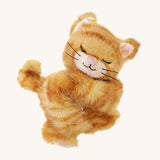 A posing Olli Ella Kit Koda kitten doll available at Babipur. This kitten is orange striped and features cute ears and whiskers. 